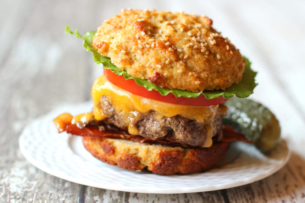 keto bread recipes - keto burger buns