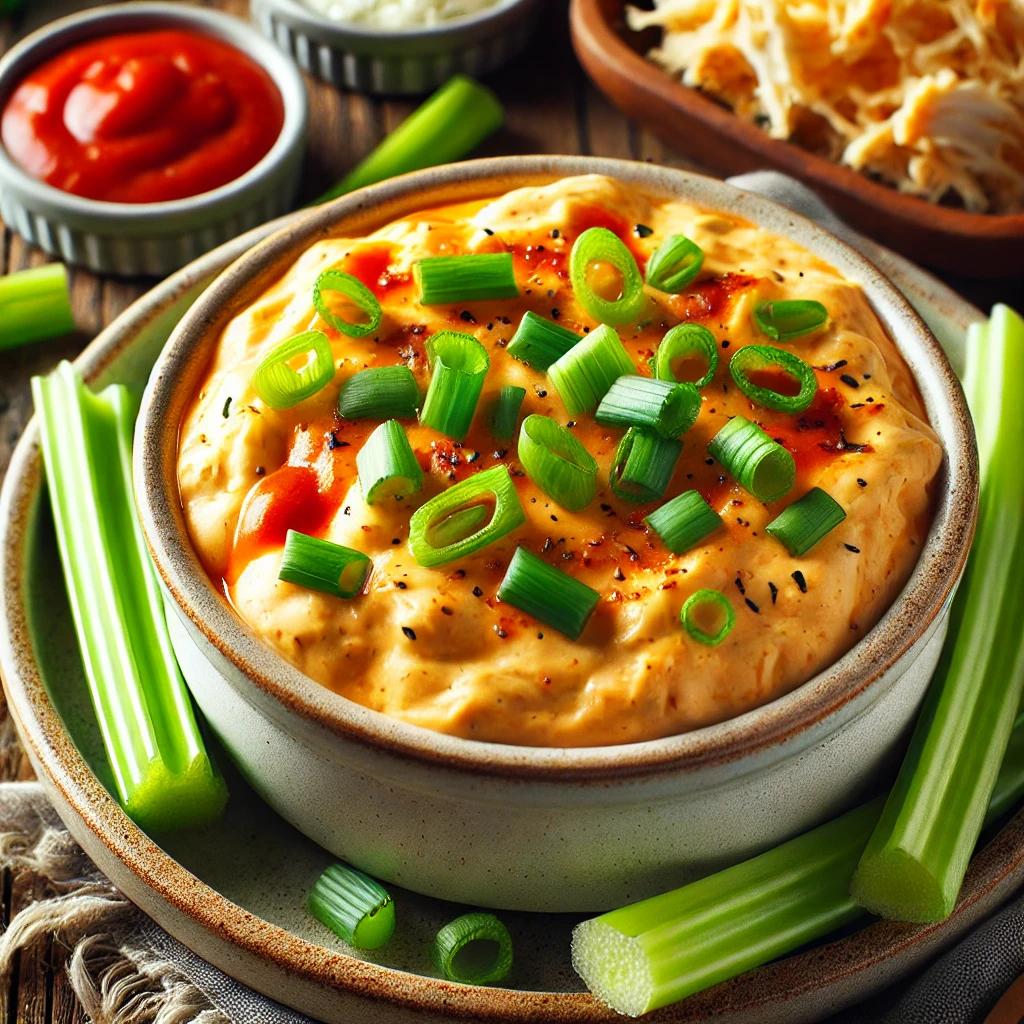 Keto Buffalo Chicken Dip
