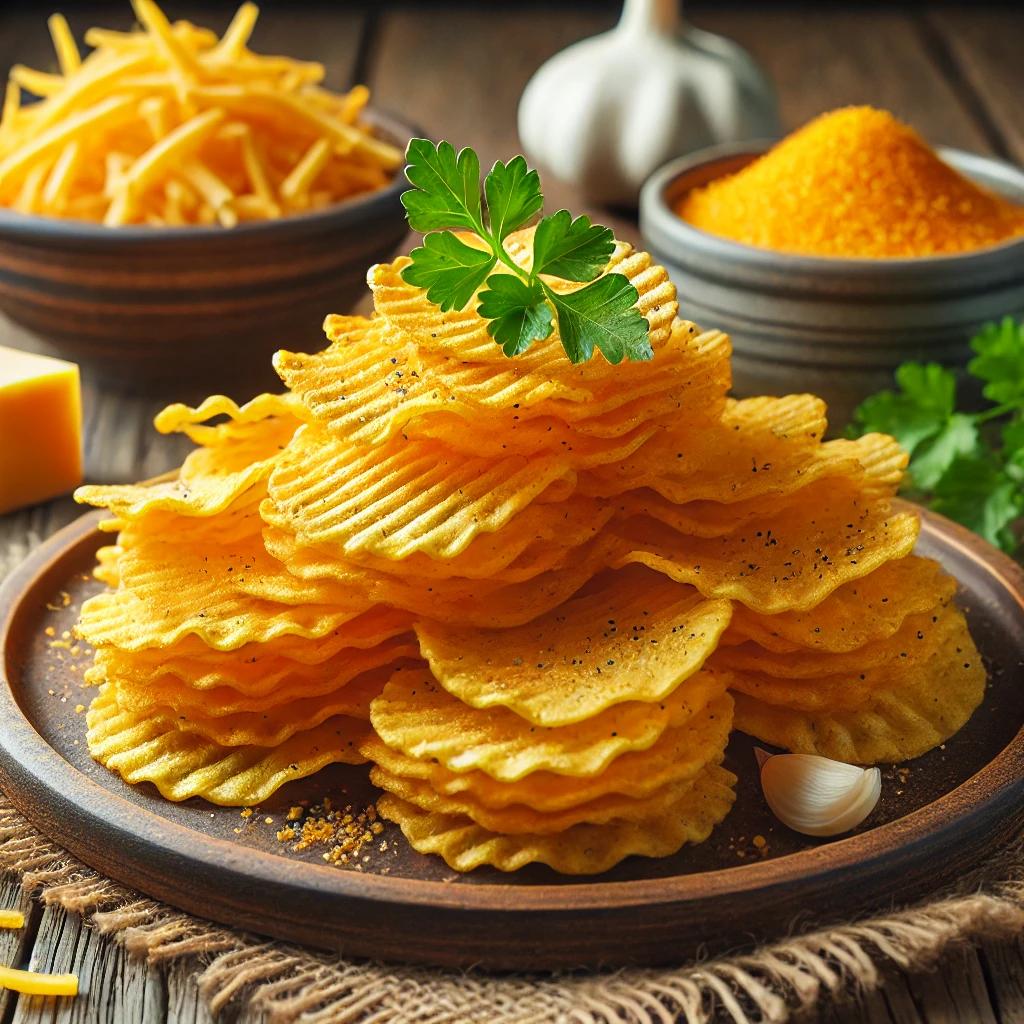 Cheddar Cheese Crisps-Keto Diet Snack Recipes