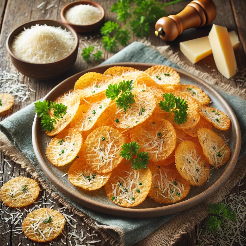 Crispy Parmesan Crisps-The Best Keto Snacks