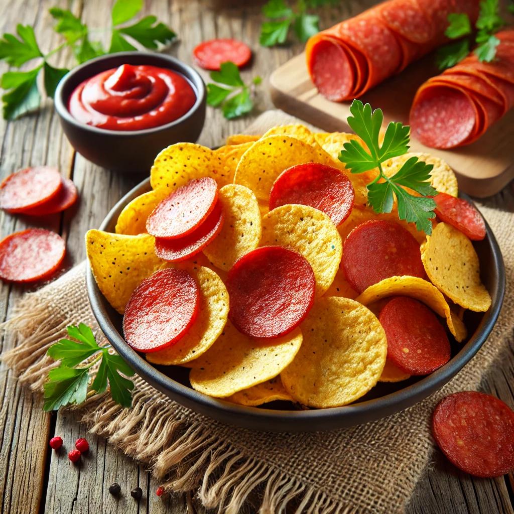 Keto Pepperoni Chips-The Best Keto Snacks