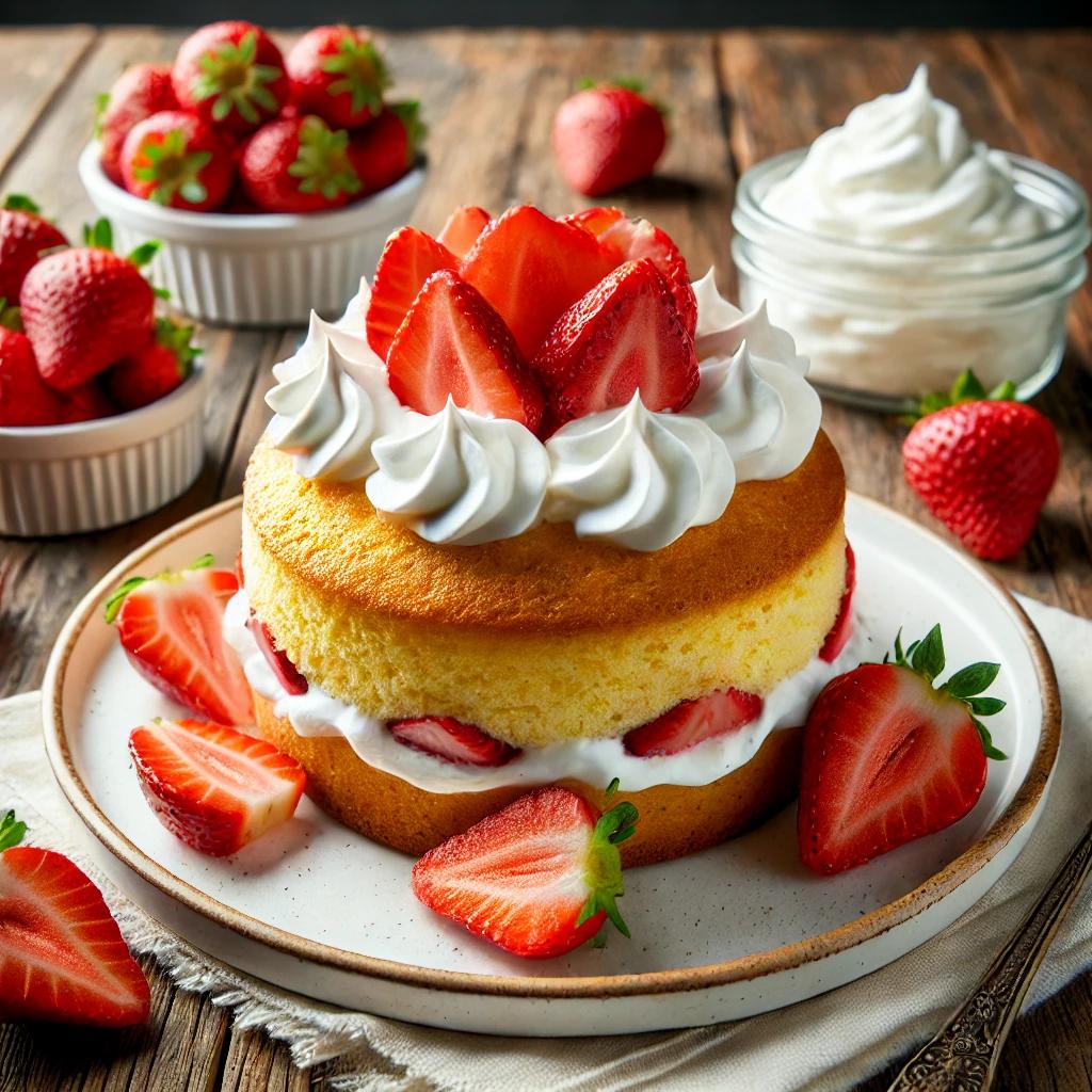 Keto Strawberry Shortcake- Keto Diet Dessert Recipes
