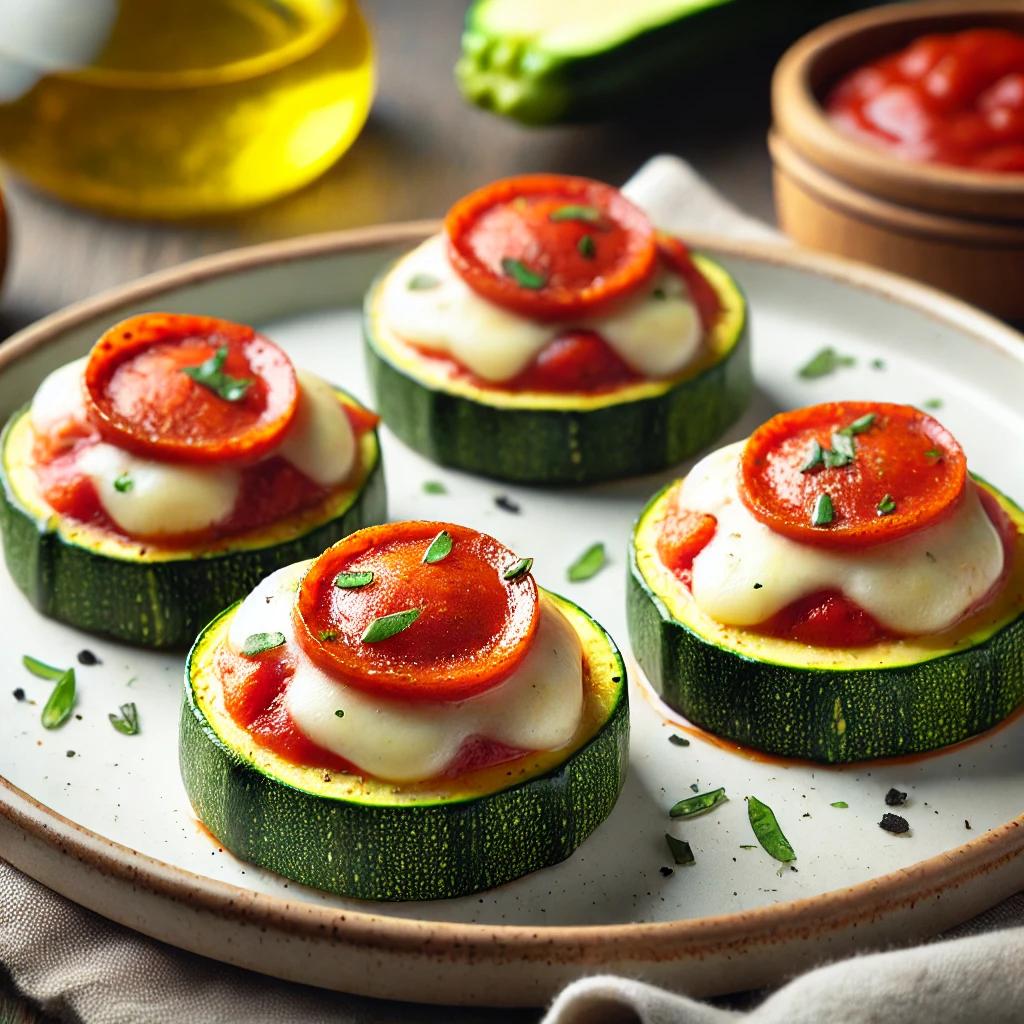  Zucchini Pizza Bites
