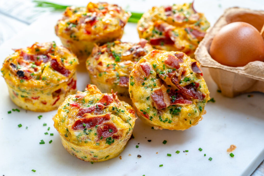 Keto Diet Breakfast Recipes. If mornings are a blur and you need something quick, these bacon and egg muffins are your new best friend. They’re portable, protein-packed, and absolutely delicious.