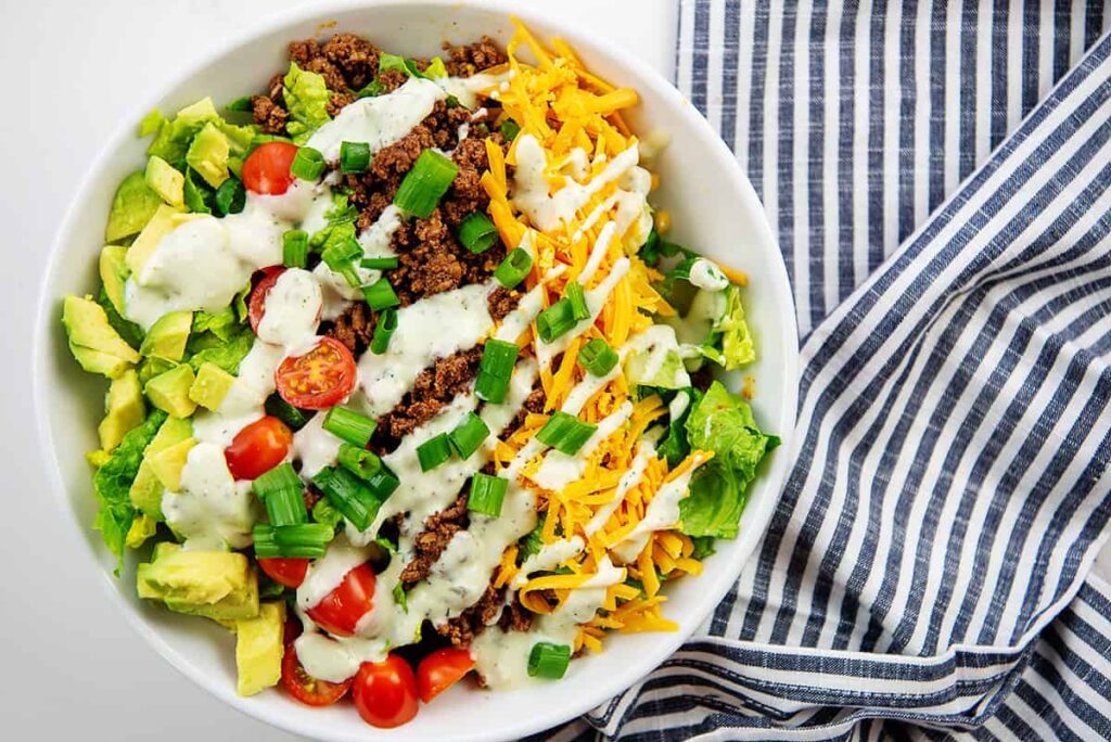 Keto Taco Bowl: A Flavorful Keto Diet Lunch Recipe