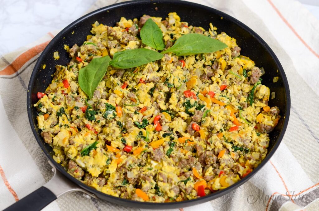 If you want something hearty to power through your day, this skillet is packed with flavor and nutrients.