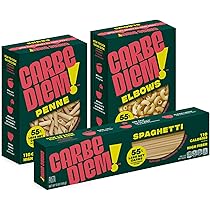 Carbe Diem Pasta Review - 3 boxes of Carbe Diem Pasta